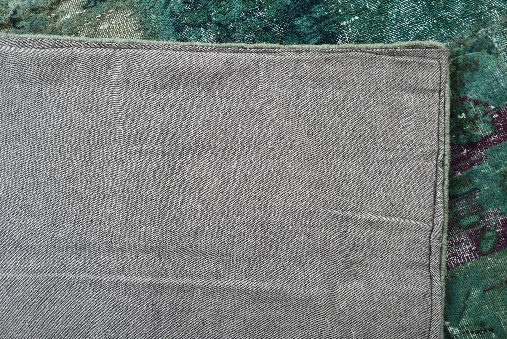 5' 7 x 8' Hand Knotted Ultra Vintage Persian Wool Rug