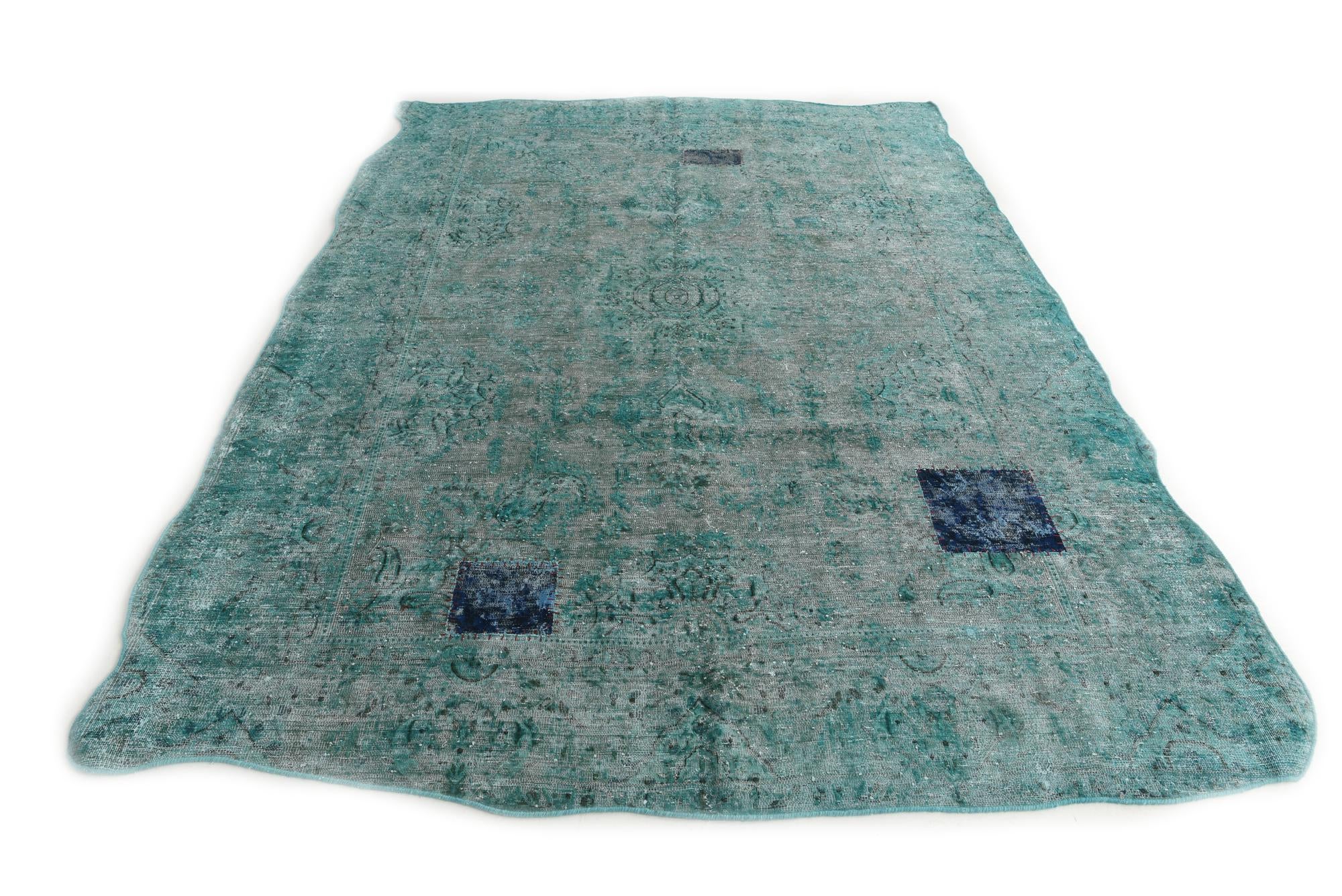 7' 6 x 10' 10 Hand Knotted Ultra Vintage Persian Wool Rug