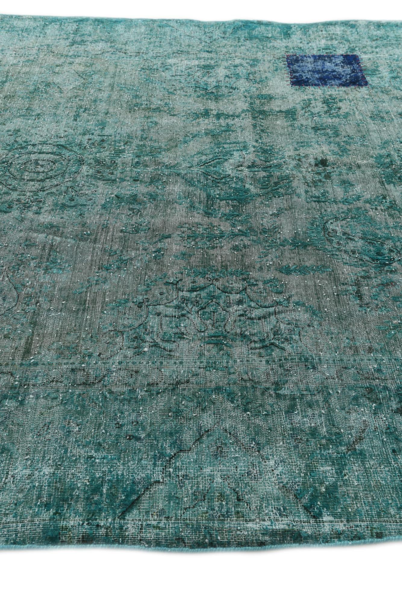 7' 6 x 10' 10 Hand Knotted Ultra Vintage Persian Wool Rug