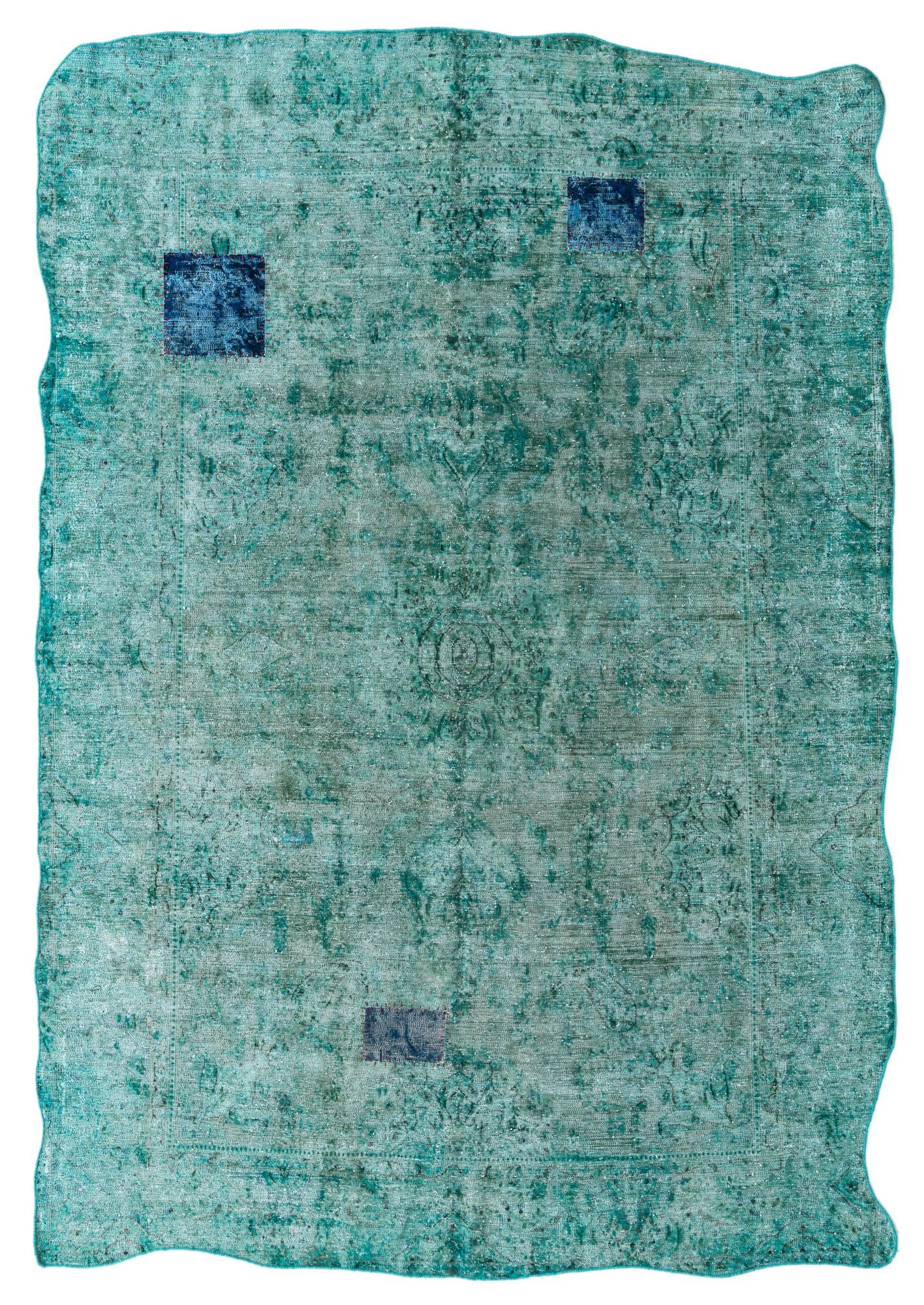 7' 6 x 10' 10 Hand Knotted Ultra Vintage Persian Wool Rug