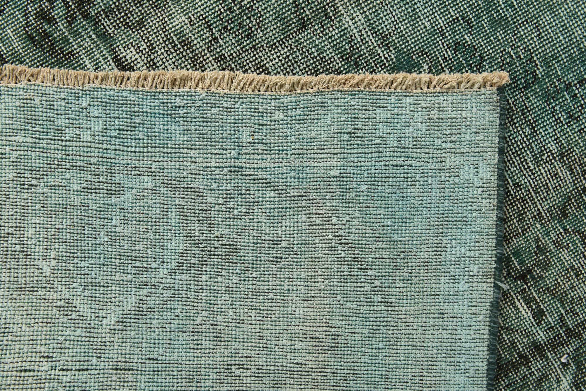 9' 8 x 12' Hand Knotted Ultra Vintage Persian Wool Rug