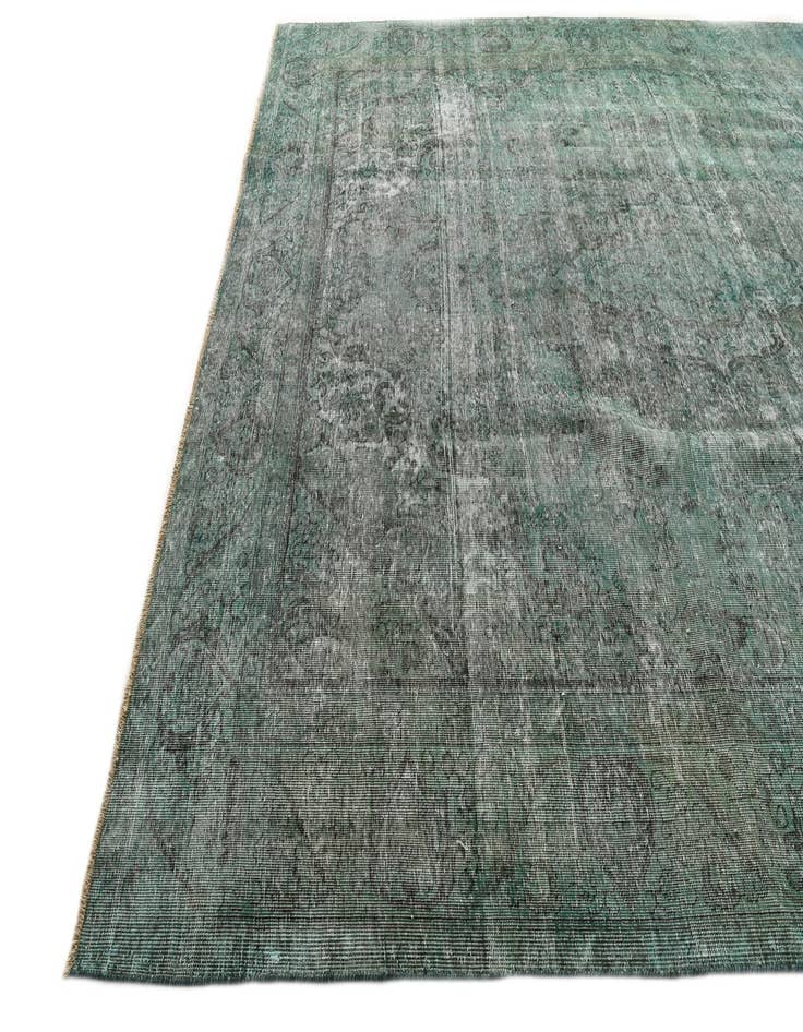 Detail image of 9' 8 x 12'  Hand Knotted Ultra Vintage Persian Wool Rug