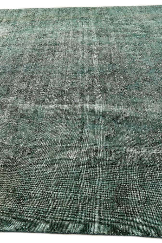 9' 8 x 12' Hand Knotted Ultra Vintage Persian Wool Rug