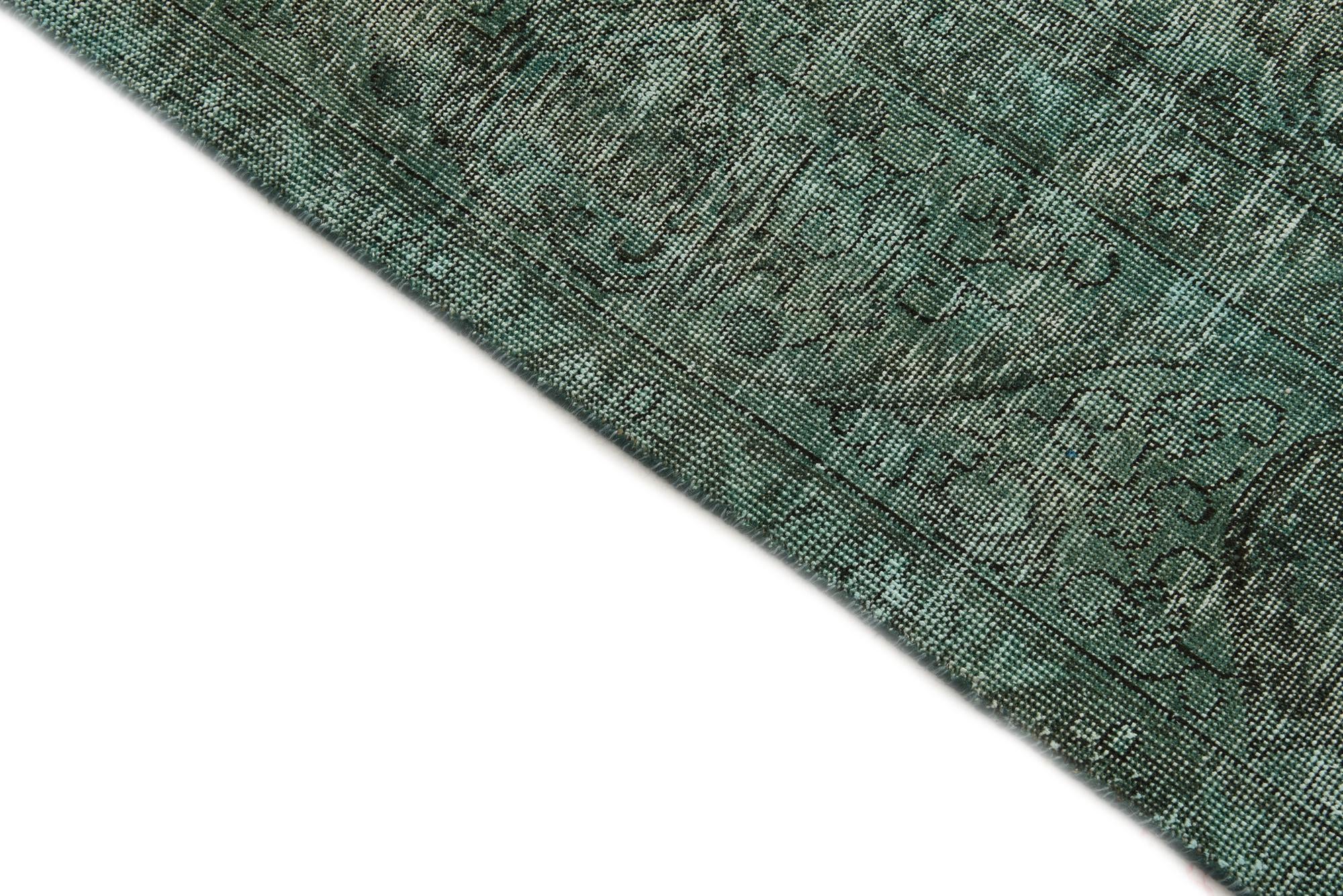 9' 8 x 12' Hand Knotted Ultra Vintage Persian Wool Rug