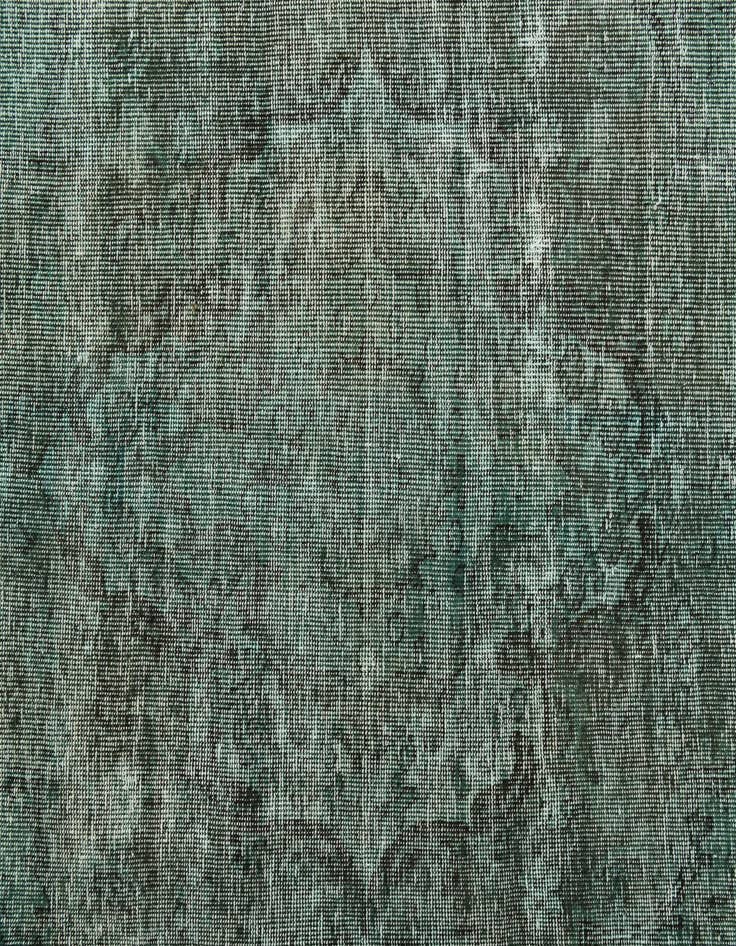 Detail image of 9' 8 x 12'  Hand Knotted Ultra Vintage Persian Wool Rug