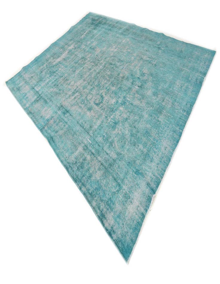 Detail image of 9' 6 x 12' 7  Hand Knotted Ultra Vintage Persian Wool Rug