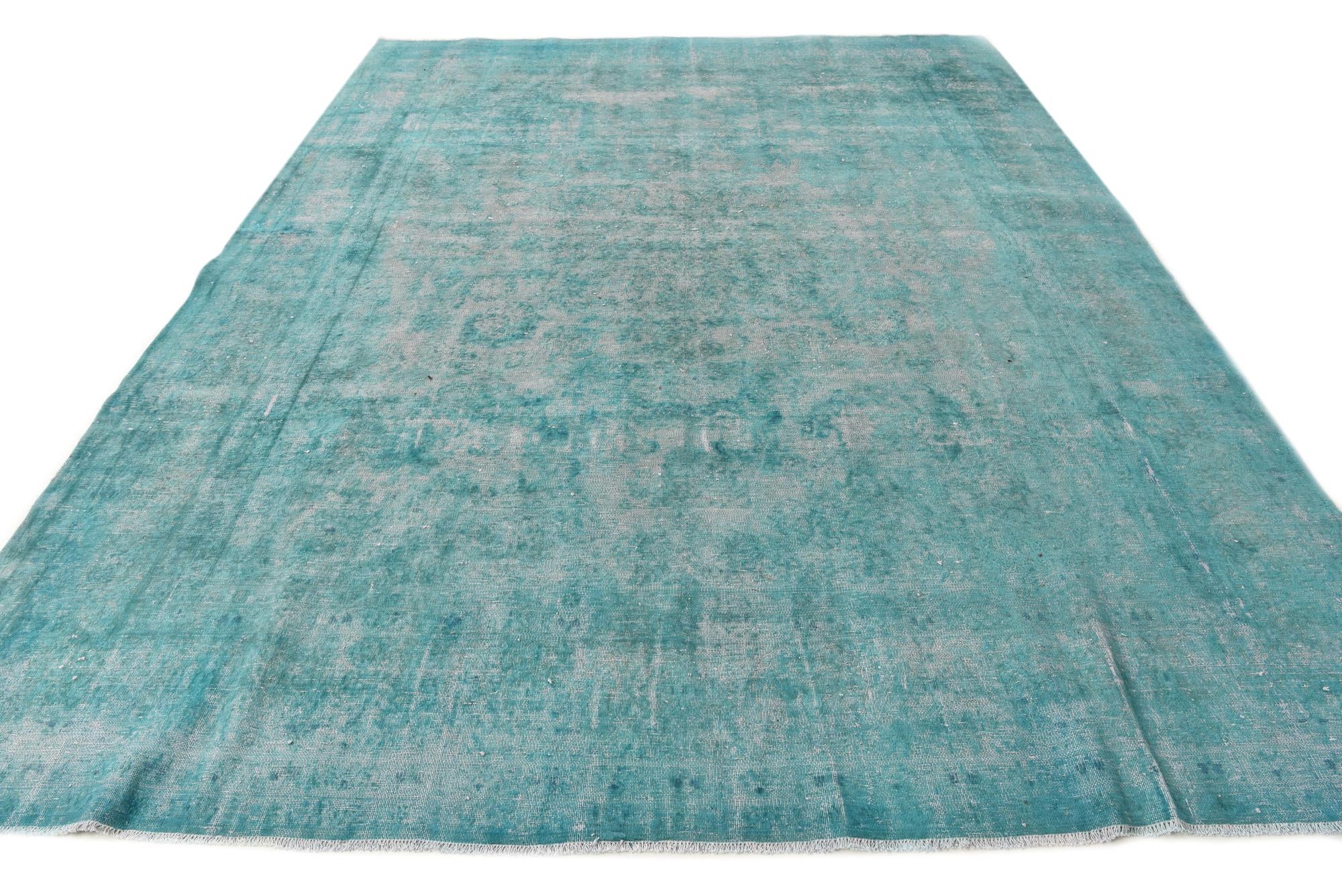 9' 6 x 12' 7 Hand Knotted Ultra Vintage Persian Wool Rug