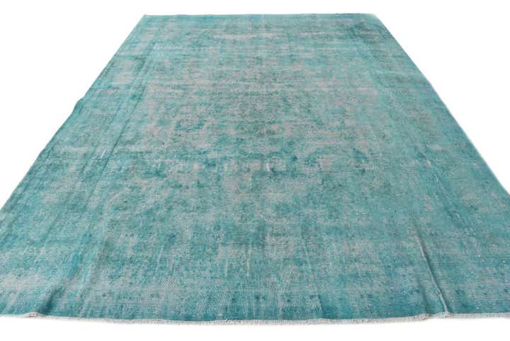 9' 6 x 12' 7 Hand Knotted Ultra Vintage Persian Wool Rug