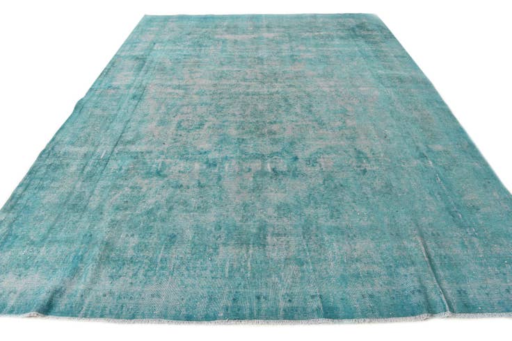 Detail image of 9' 6 x 12' 7 Hand Knotted Ultra Vintage Persian Wool Rug