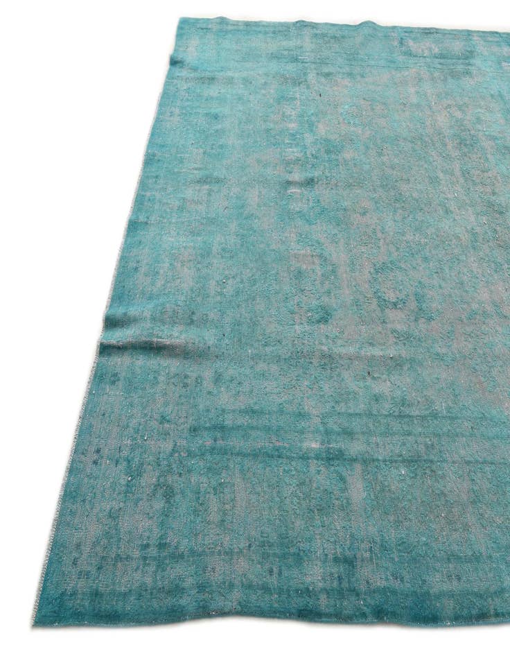 Detail image of 9' 6 x 12' 7  Hand Knotted Ultra Vintage Persian Wool Rug