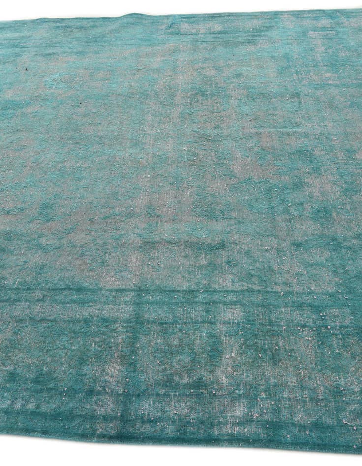 Detail image of 9' 6 x 12' 7  Hand Knotted Ultra Vintage Persian Wool Rug