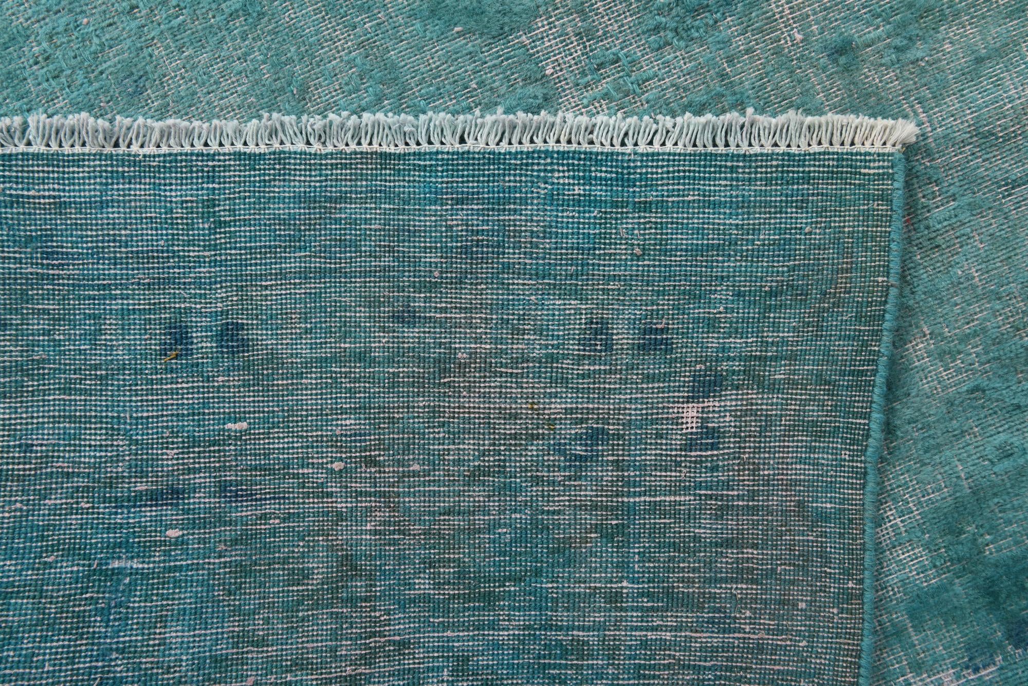 9' 6 x 12' 7 Hand Knotted Ultra Vintage Persian Wool Rug