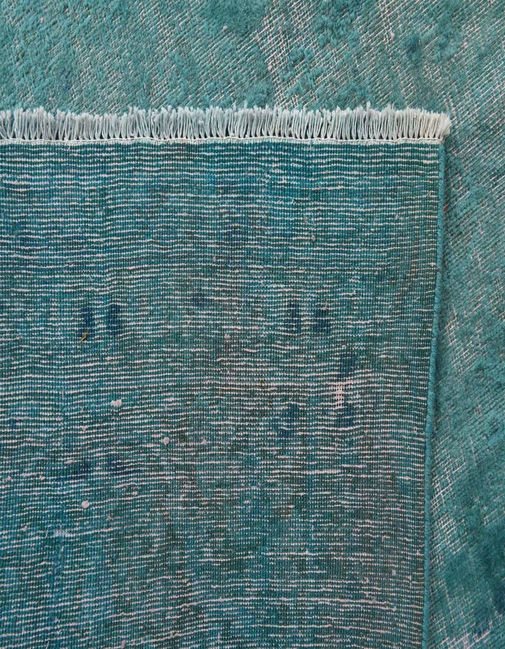 Detail image of 9' 6 x 12' 7  Hand Knotted Ultra Vintage Persian Wool Rug