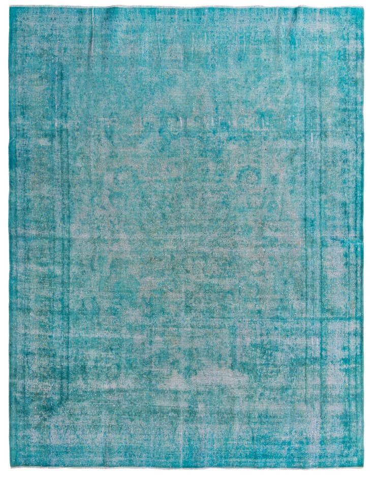 Detail image of 9' 6 x 12' 7 Hand Knotted Ultra Vintage Persian Wool Rug