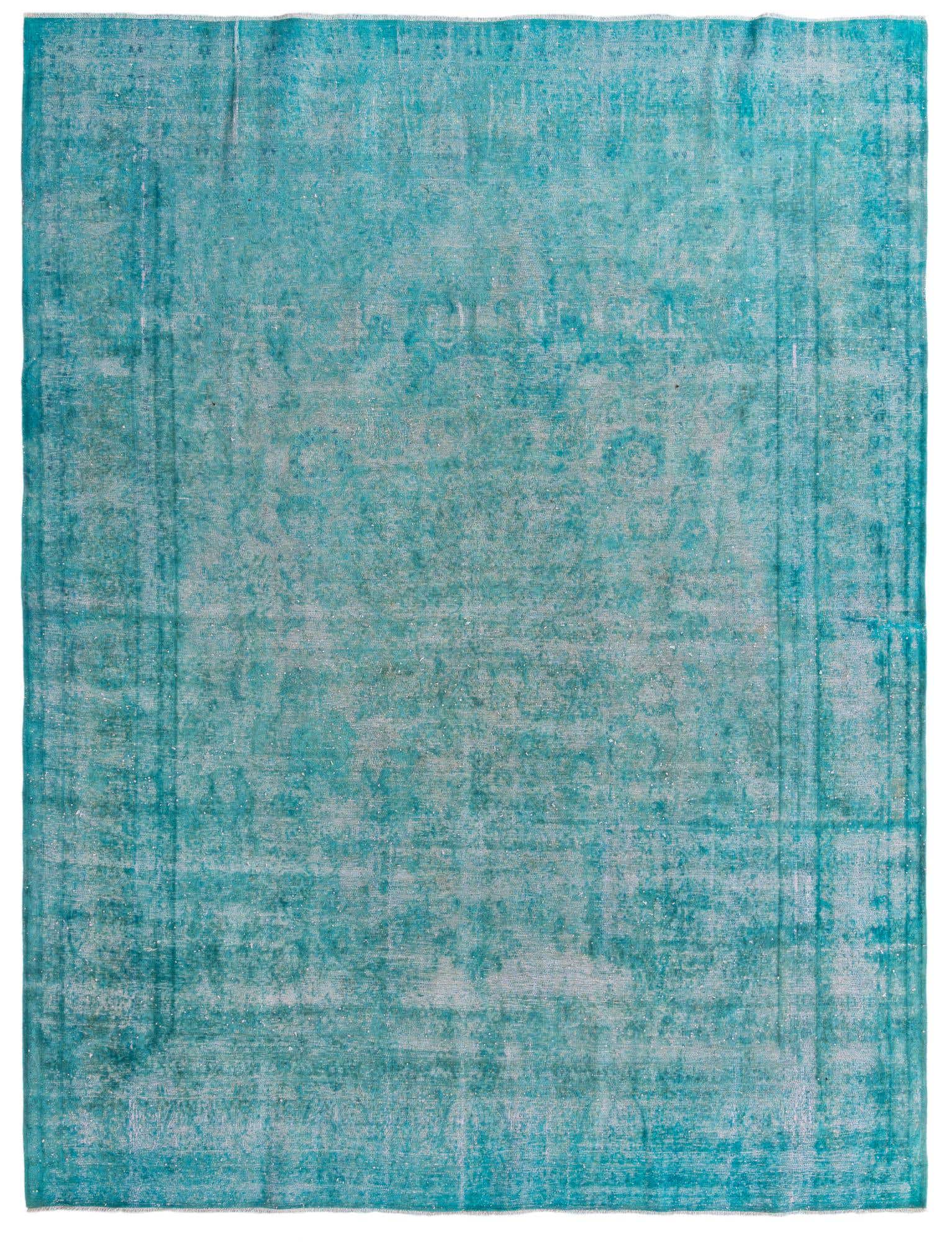 9' 6 x 12' 7 Hand Knotted Ultra Vintage Persian Wool Rug
