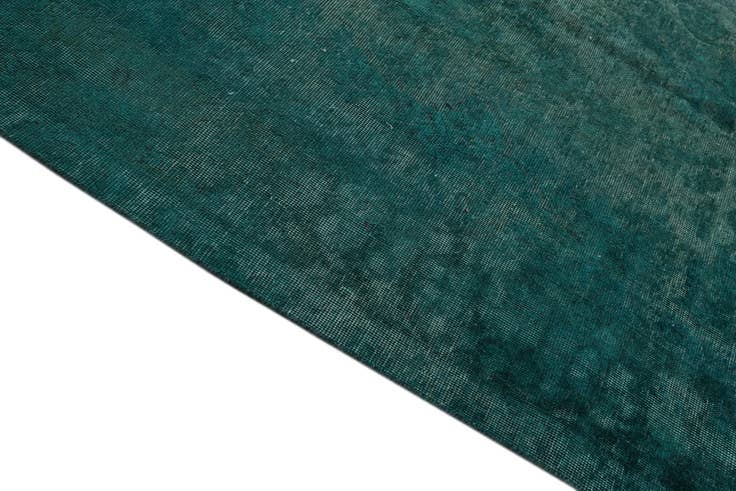 Detail image of 9' 8 x 13' Hand Knotted Ultra Vintage Persian Wool Rug