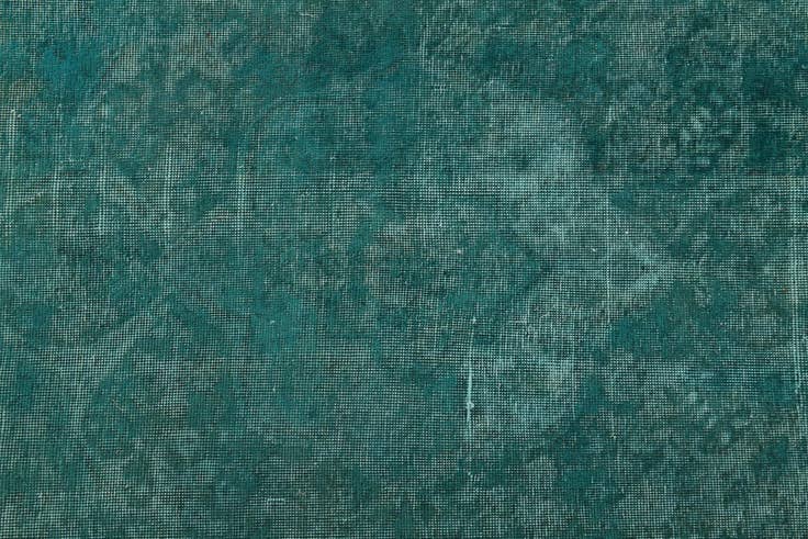 Detail image of 9' 8 x 13' Hand Knotted Ultra Vintage Persian Wool Rug