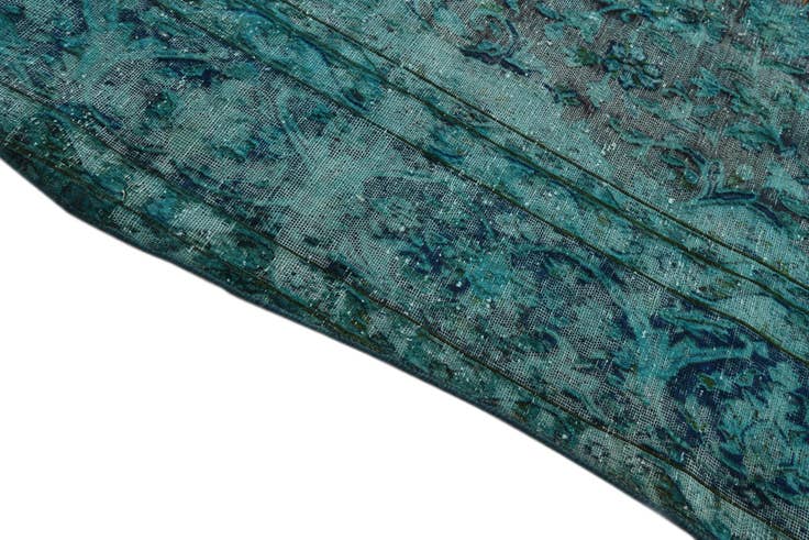 Detail image of 9' 2 x 12' 3 Hand Knotted Ultra Vintage Persian Wool Rug