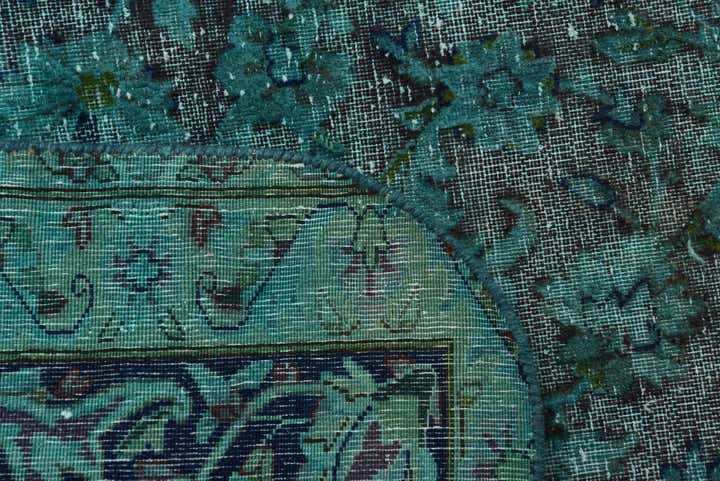 9' 2 x 12' 3 Hand Knotted Ultra Vintage Persian Wool Rug
