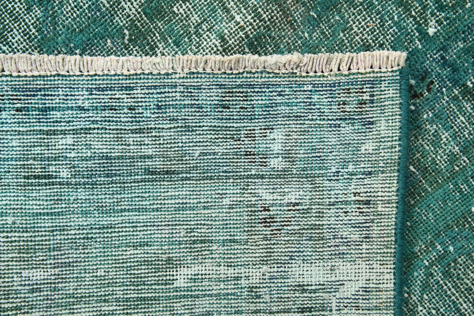 9' 7 x 12' 5 Hand Knotted Ultra Vintage Persian Wool Rug