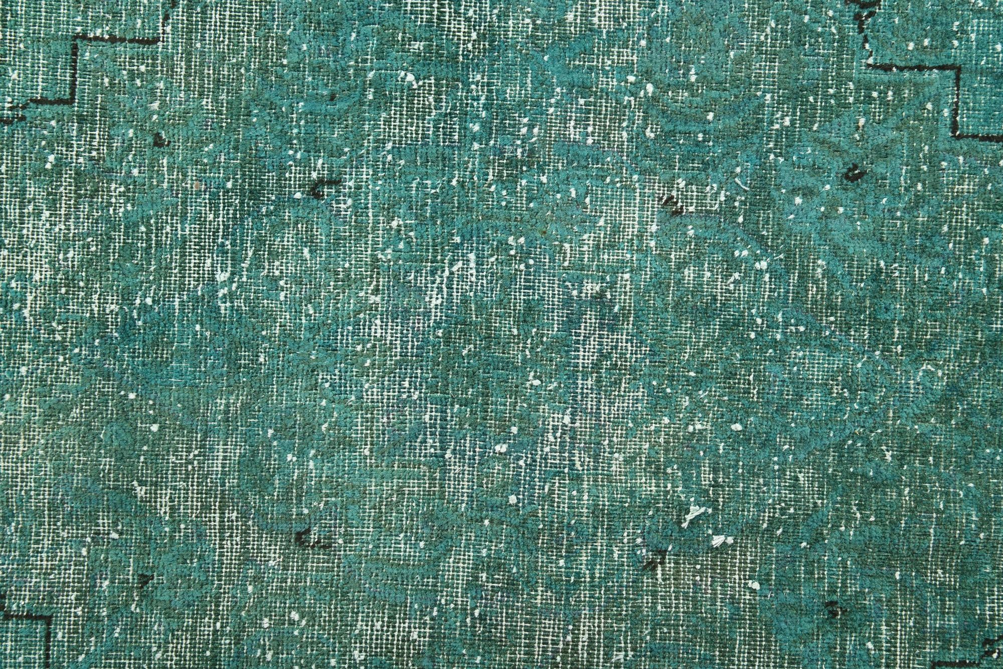 9' 7 x 12' 5 Hand Knotted Ultra Vintage Persian Wool Rug
