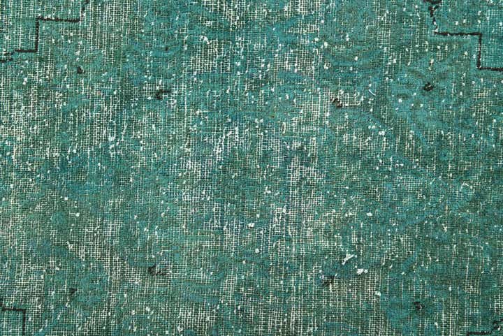 9' 7 x 12' 5 Hand Knotted Ultra Vintage Persian Wool Rug