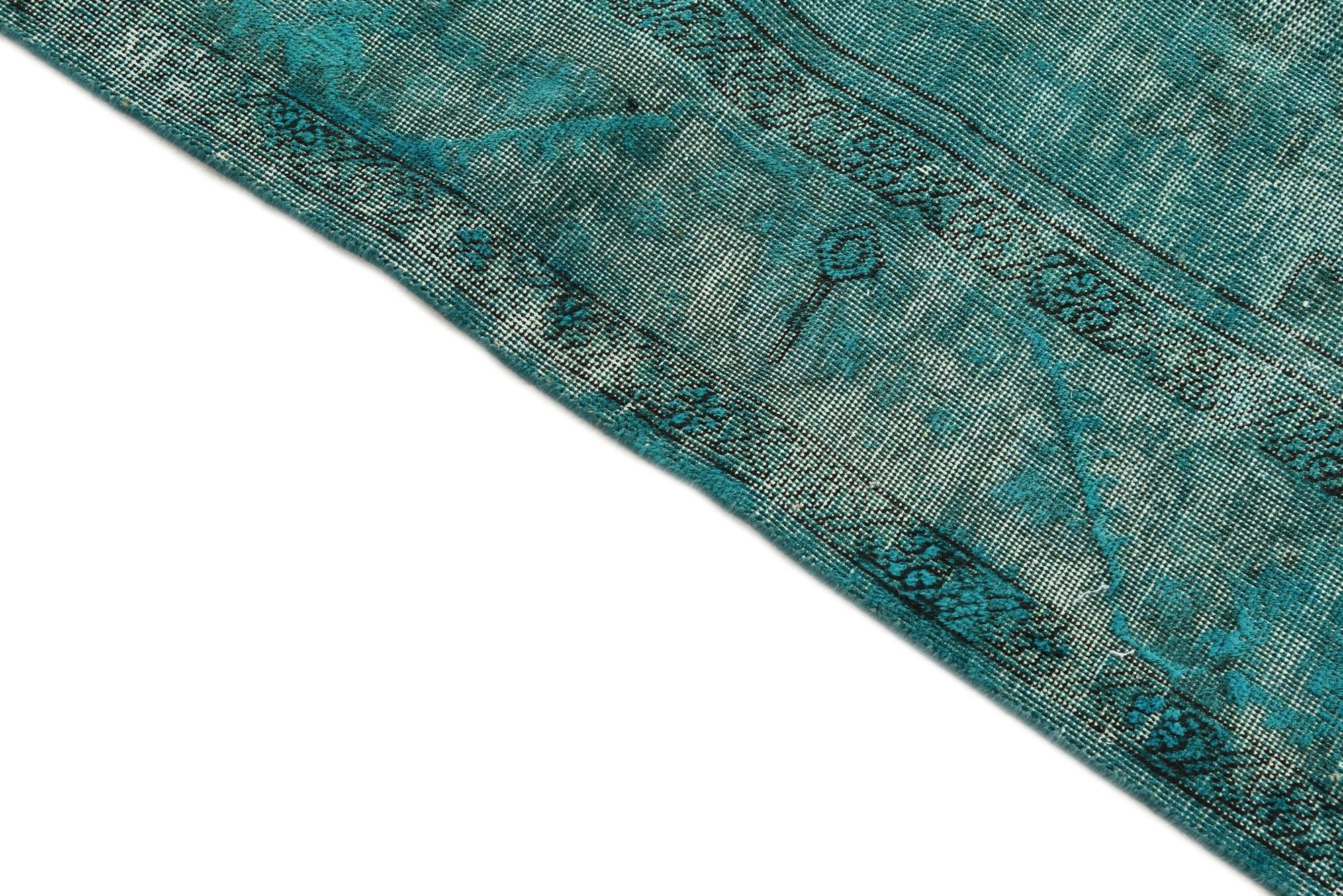 6' 5 x 8' 9 Hand Knotted Ultra Vintage Persian Wool Rug