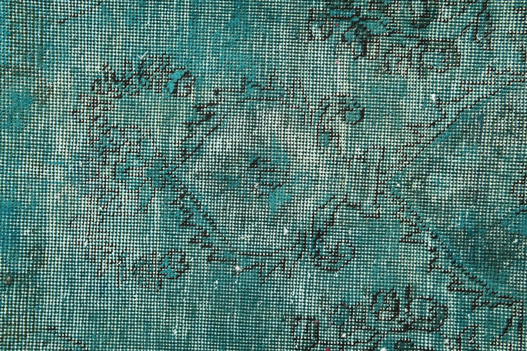 6' 5 x 8' 9 Hand Knotted Ultra Vintage Persian Wool Rug