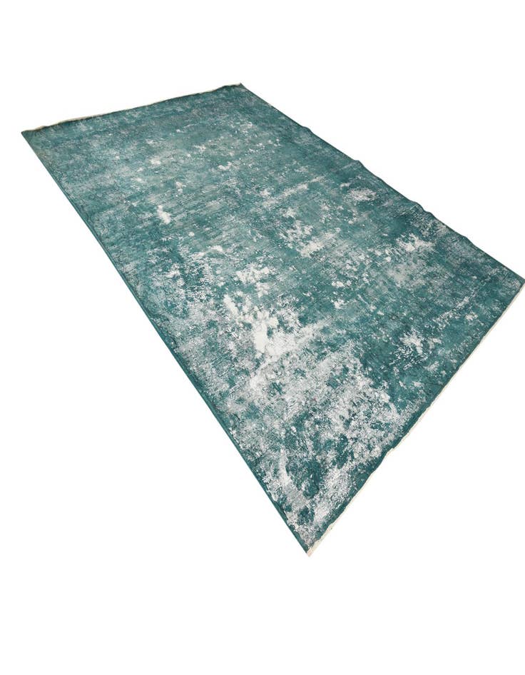 Detail image of 9' 8 x 13'  Hand Knotted Ultra Vintage Persian Wool Rug