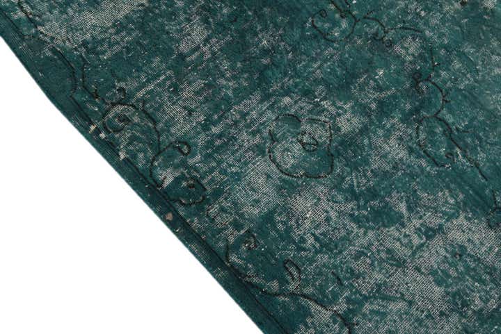 9' 8 x 13' Hand Knotted Ultra Vintage Persian Wool Rug