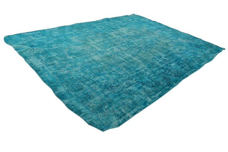 Detail image of 9' 6 x 13' 2 Hand Knotted Ultra Vintage Persian Wool Rug
