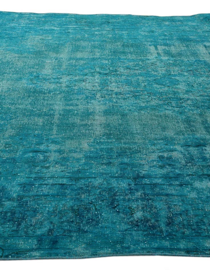 Detail image of 9' 6 x 13' 2  Hand Knotted Ultra Vintage Persian Wool Rug