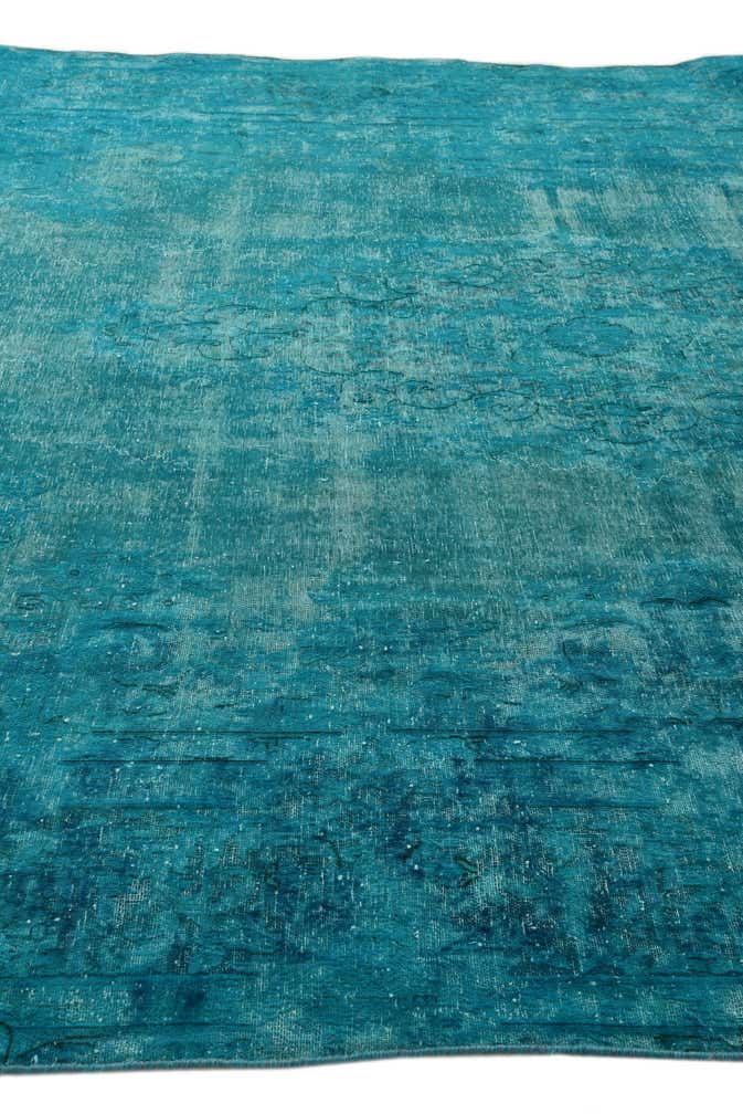 9' 6 x 13' 2 Hand Knotted Ultra Vintage Persian Wool Rug