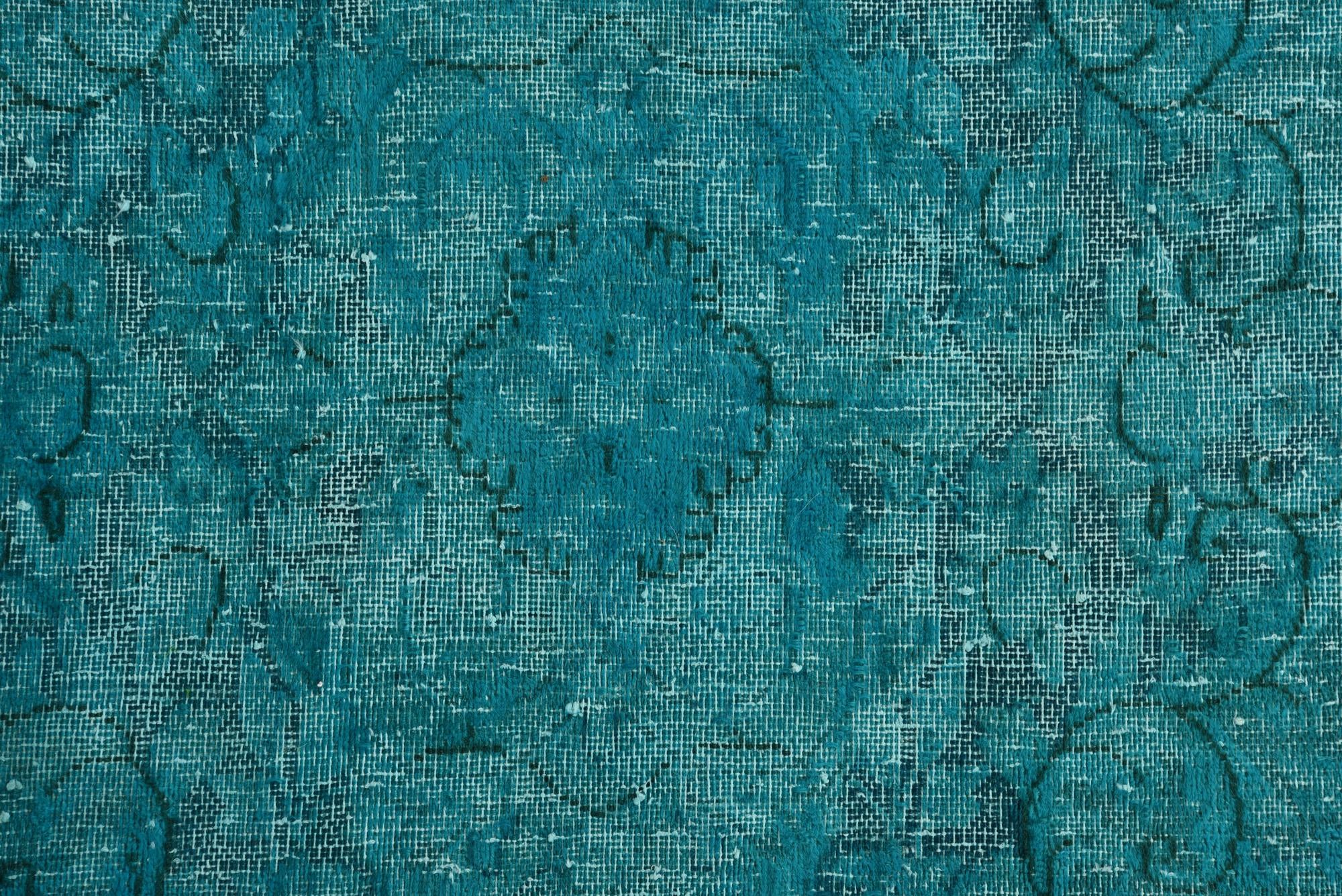 9' 6 x 13' 2 Hand Knotted Ultra Vintage Persian Wool Rug