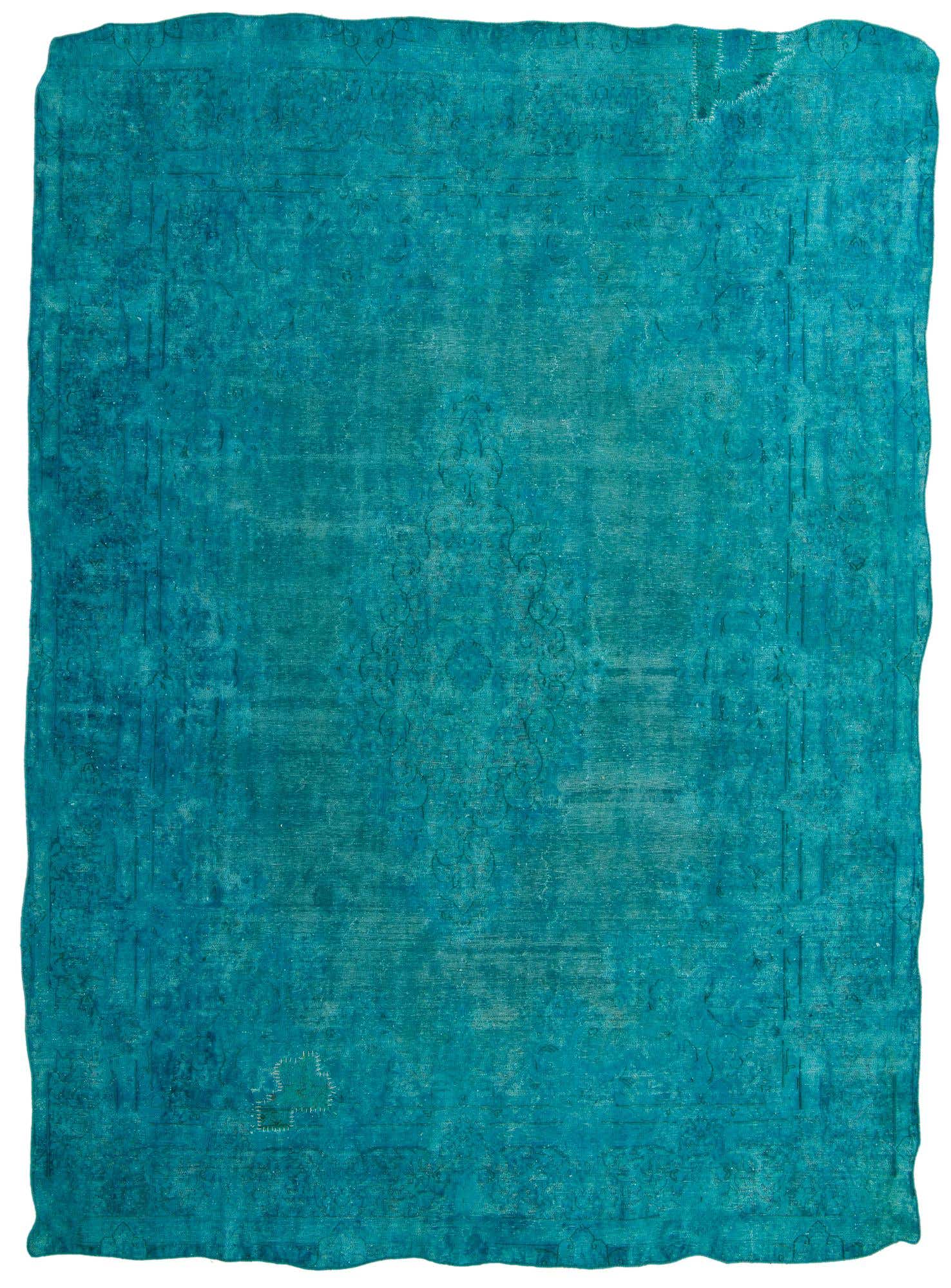9' 6 x 13' 2 Hand Knotted Ultra Vintage Persian Wool Rug
