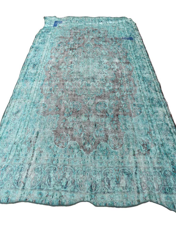 Detail image of 9' 4 x 12' 3  Hand Knotted Ultra Vintage Persian Wool Rug