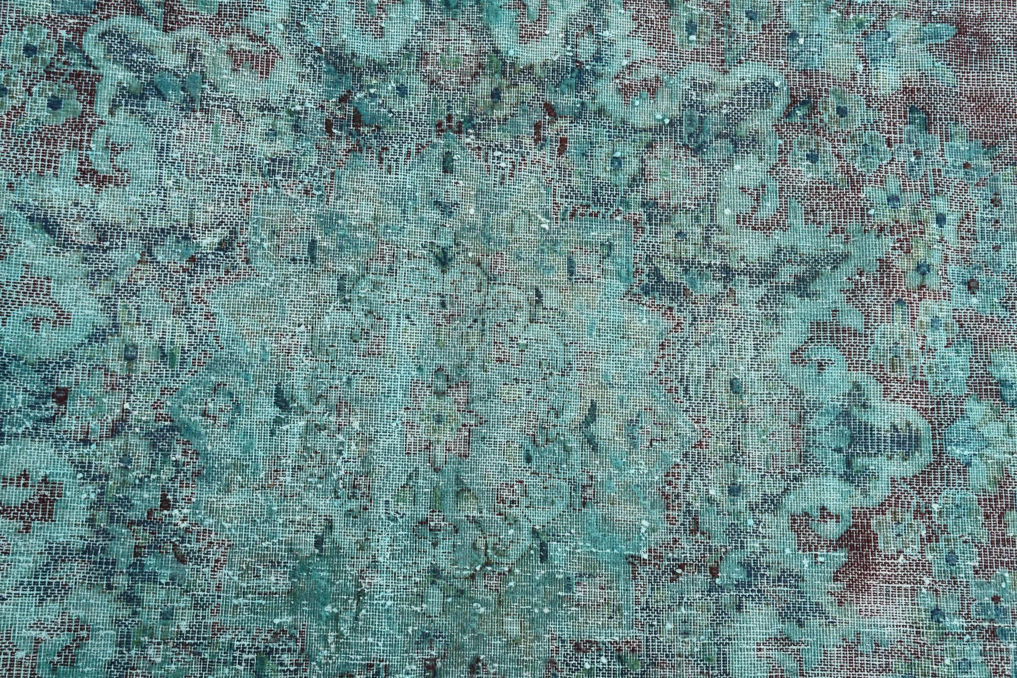 9' 4 x 12' 3 Hand Knotted Ultra Vintage Persian Wool Rug