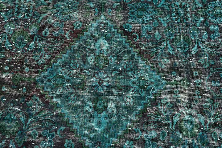9' 9 x 12' 9 Hand Knotted Ultra Vintage Persian Wool Rug