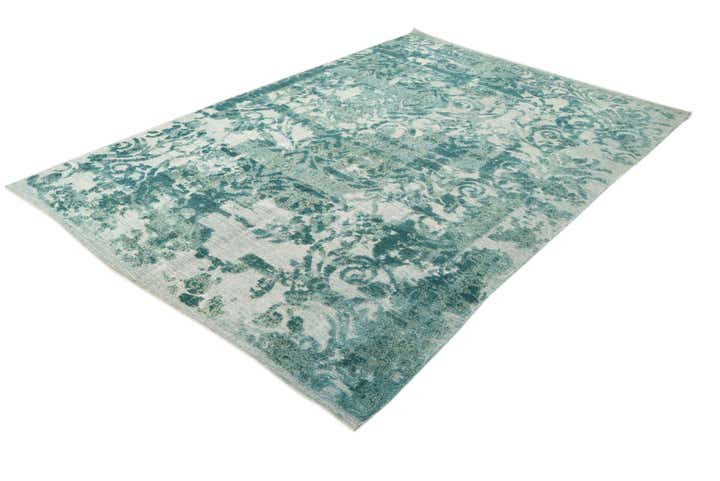 6' 5 x 9' 7 Hand Knotted Ultra Vintage Persian Wool Rug