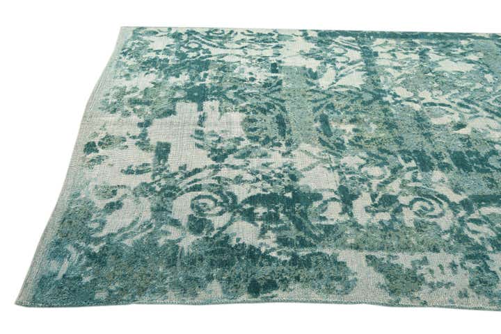 6' 5 x 9' 7 Hand Knotted Ultra Vintage Persian Wool Rug