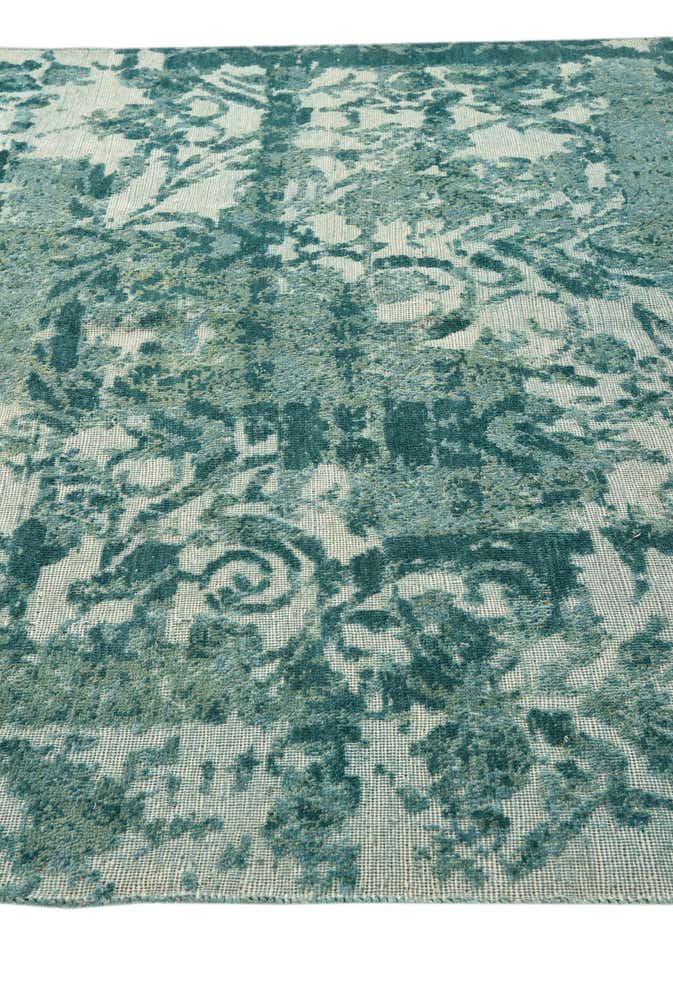 6' 5 x 9' 7 Hand Knotted Ultra Vintage Persian Wool Rug