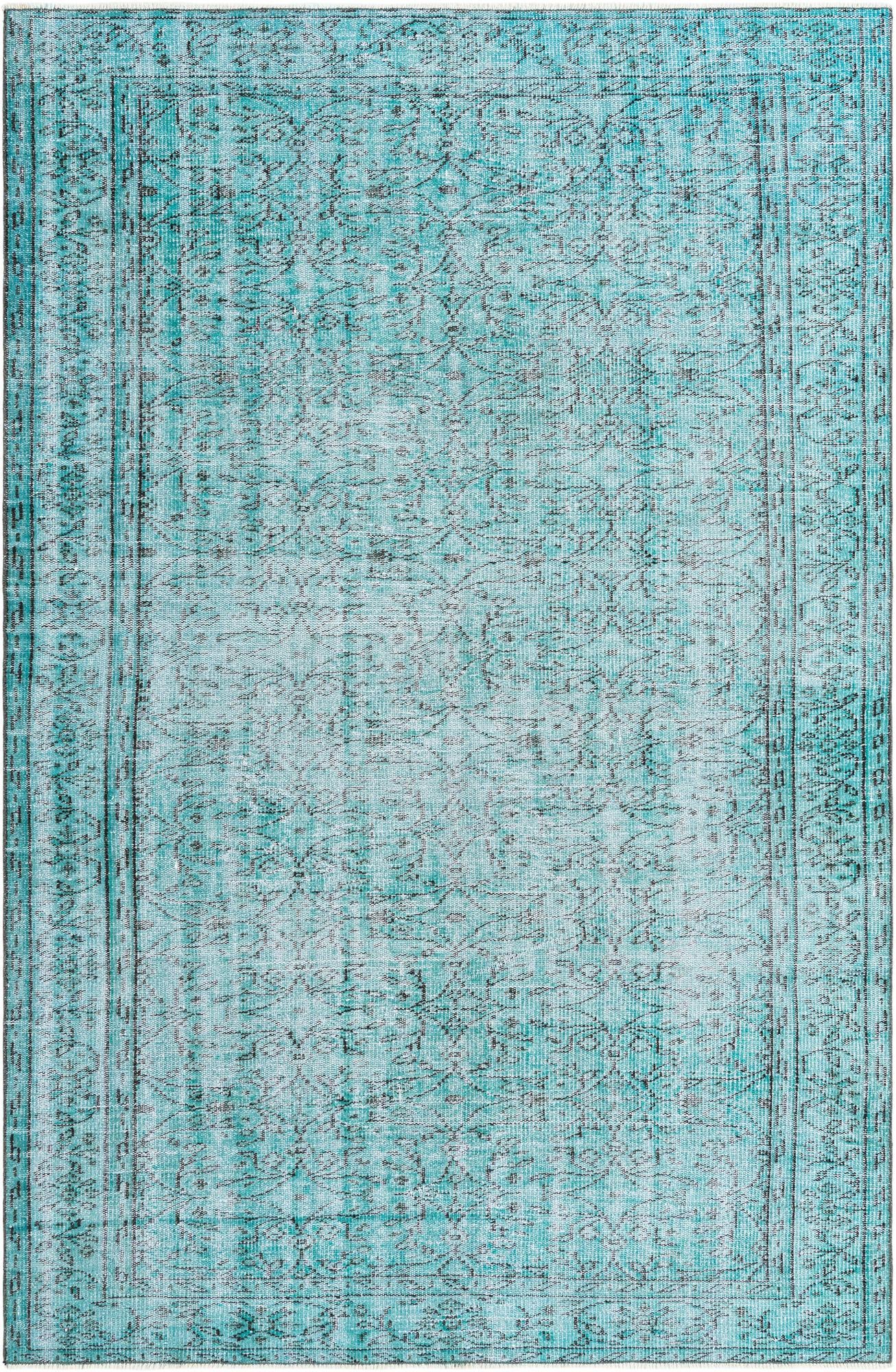 5' 8 x 8' 10 Ultra Vintage Wool Rug