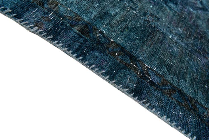 Detail image of 3' 10 x 6' Hand Knotted Ultra Vintage Persian Wool Rug