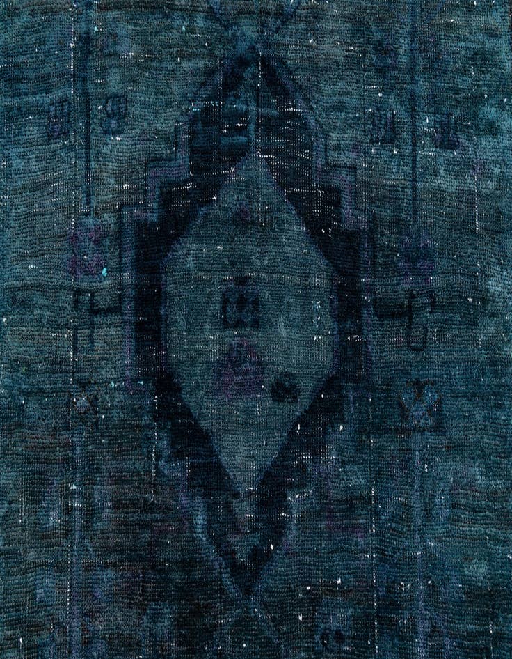 Detail image of 3' 10 x 6'  Hand Knotted Ultra Vintage Persian Wool Rug