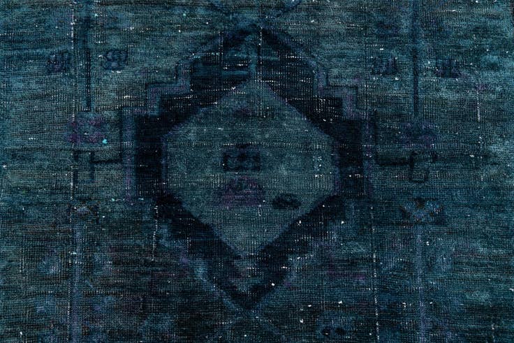 Detail image of 3' 10 x 6' Hand Knotted Ultra Vintage Persian Wool Rug