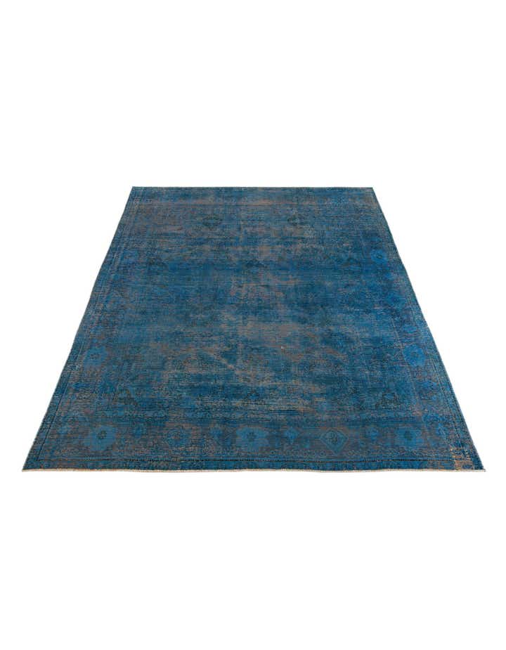 9' 8 x 12' 4 Hand Knotted Ultra Vintage Persian Wool Rug