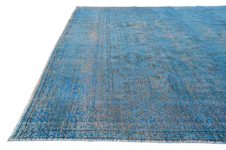 9' 8 x 12' 4 Hand Knotted Ultra Vintage Persian Wool Rug