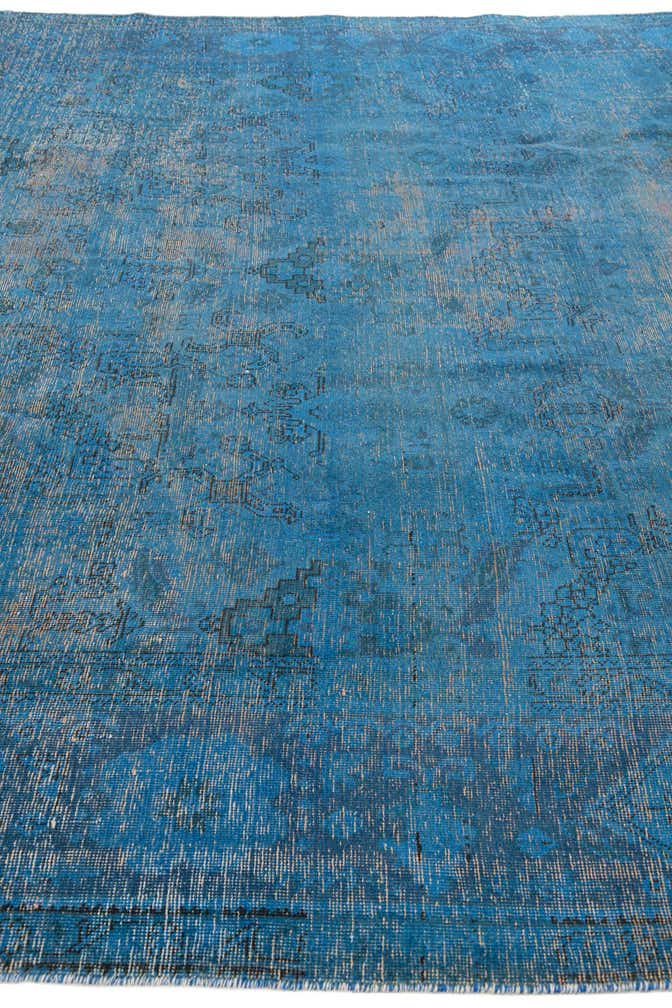 9' 8 x 12' 4 Hand Knotted Ultra Vintage Persian Wool Rug