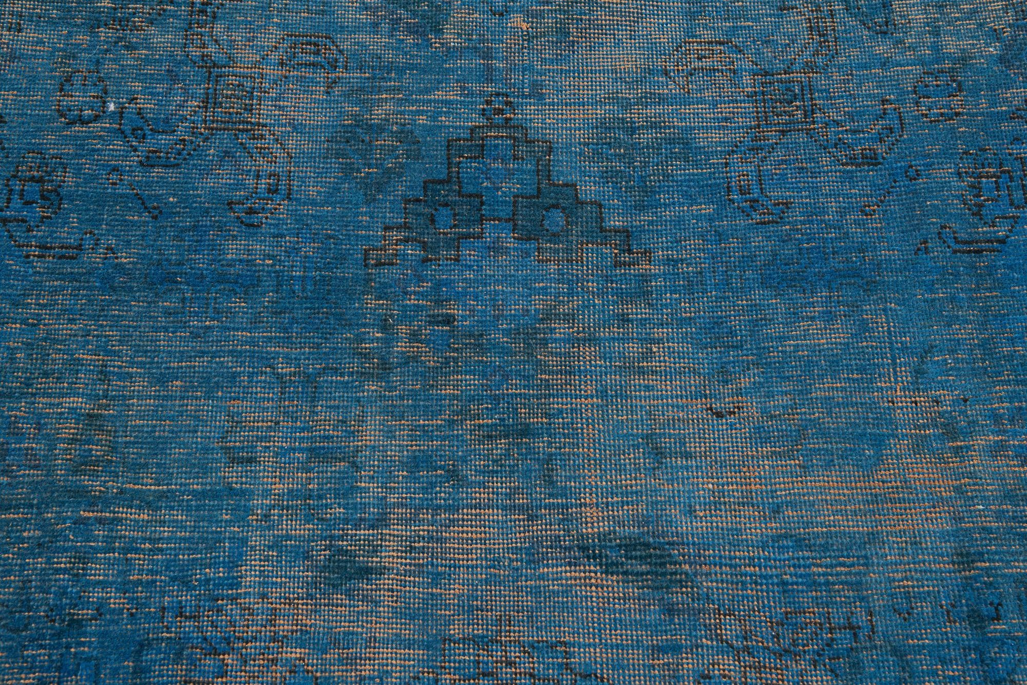 9' 8 x 12' 4 Hand Knotted Ultra Vintage Persian Wool Rug