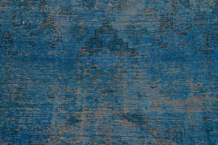 9' 8 x 12' 4 Hand Knotted Ultra Vintage Persian Wool Rug